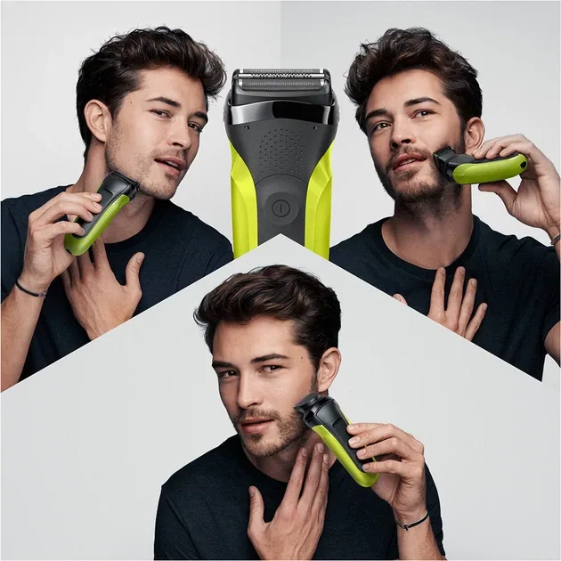 Зображення товару Бритва Braun 300BT Series 3 типу 5408 black/green3