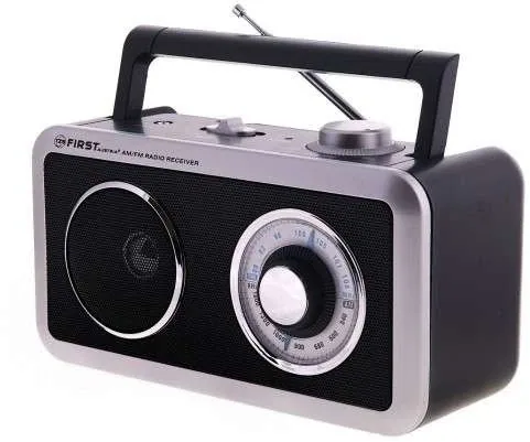 Зображення товару HIFI Міні-радіоприймач First (AM/FM, працює від мережі/батарейок) FA-1905-BA 2