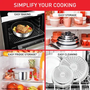 Зображення товару Сковорода Tefal Ingenio Cook Eat 22/26 cm L8813S753