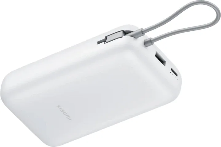 Зображення товару Повербанк Xiaomi 20000mAh 22.5W Integrated Cable Light Gray BHR9738GL3