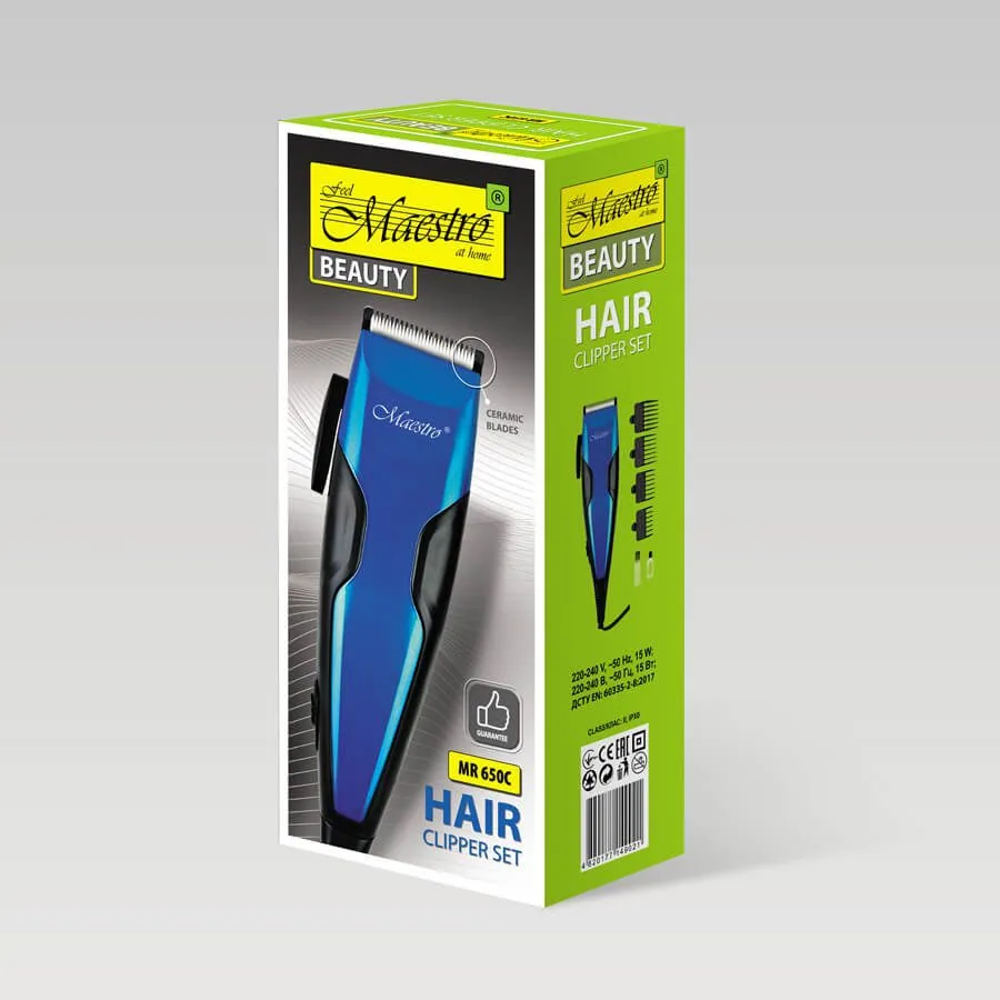 Зображення товару Машинка для стрижки Maestro MR-650C1