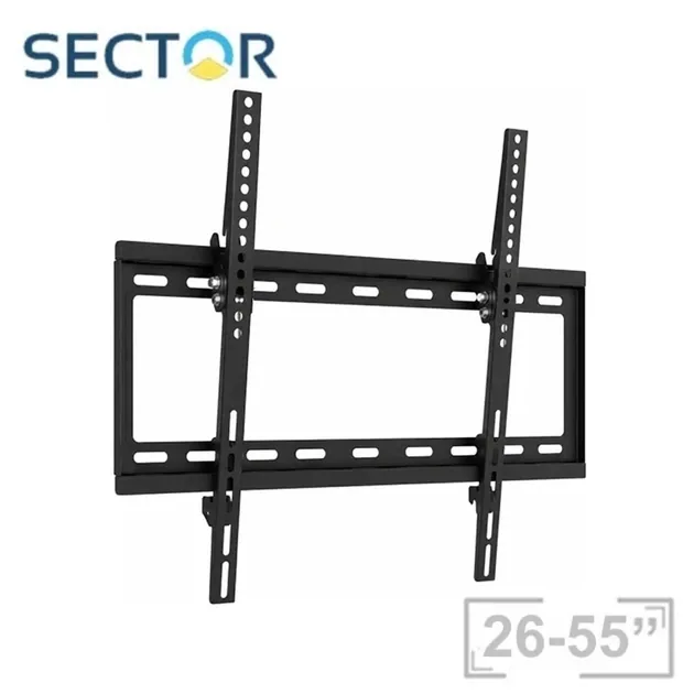 Кронштейн похилий для тв Sector 26"-55" TV 4 Black