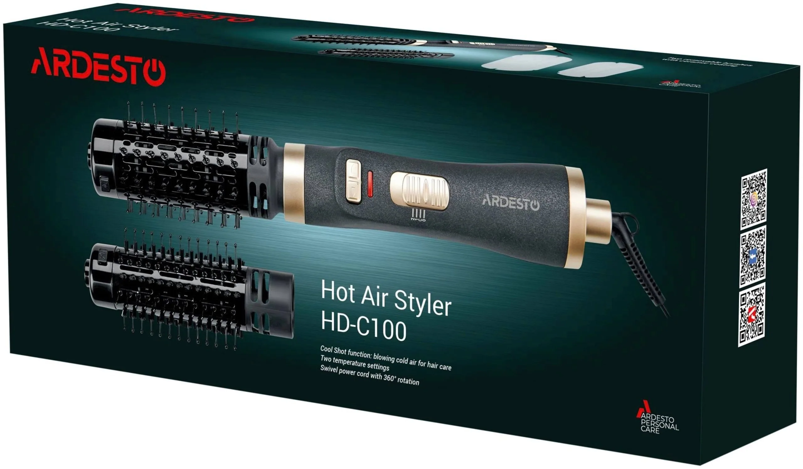 Зображення товару Фен-щітка Ardesto HD-C1001