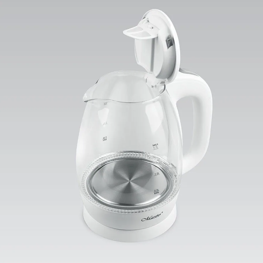 Зображення товару Чайник скло Maestro MR-063 White1