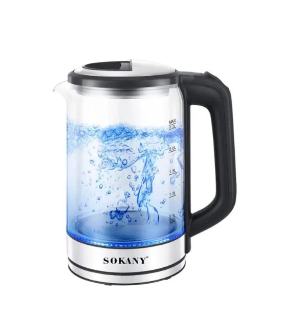 Чайник скло Sokany SK-09013