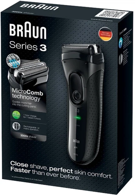 Зображення товару Бритва Braun Series 3 3000S2