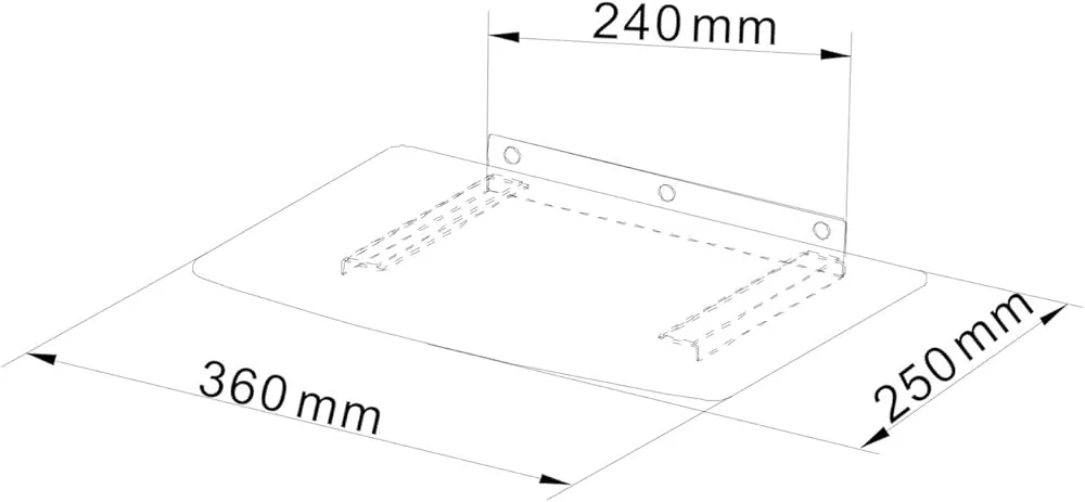 Зображення товару Кронштейн для тюнерів Cabletech UCH02161