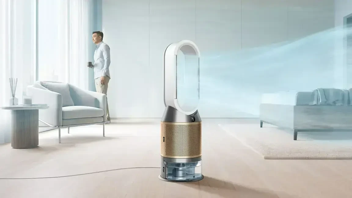 Зображення товару Очищувач Dyson Purifier Humidify+Cool PH2 De-Nox White/Gold 545007-011