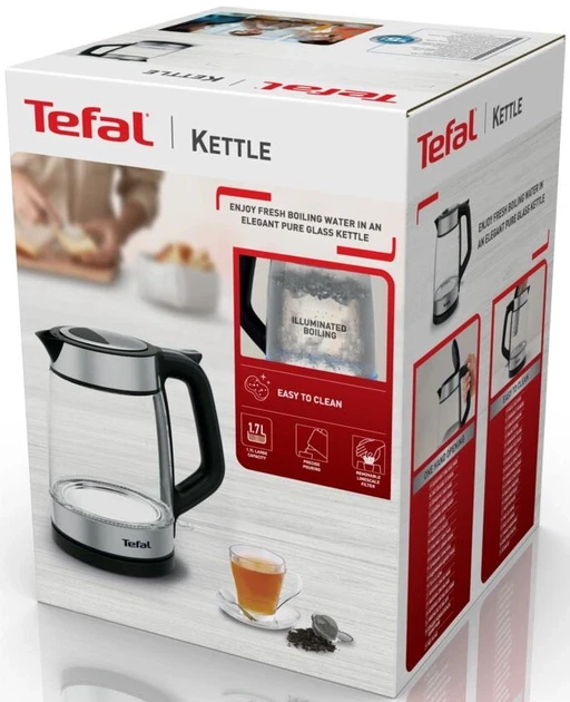 Зображення товару Чайник скло Tefal KI6058304