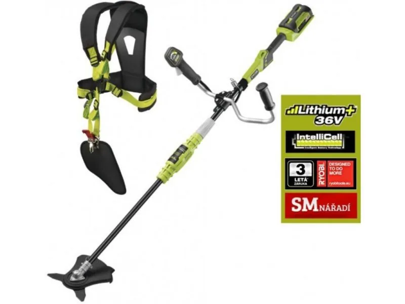 Зображення товару Тример для кустів аккум. Ryobi RBC36X26B1