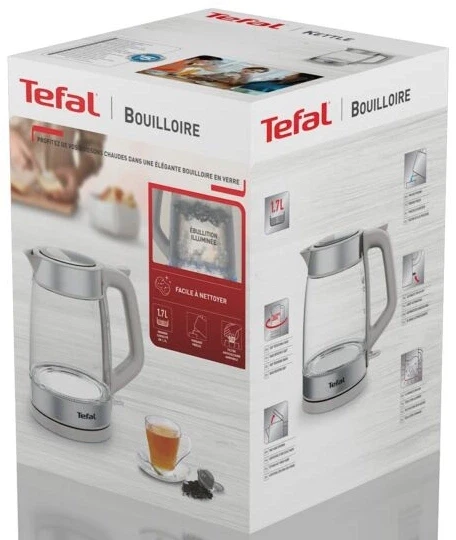 Зображення товару Чайник скло Tefal KI605B301