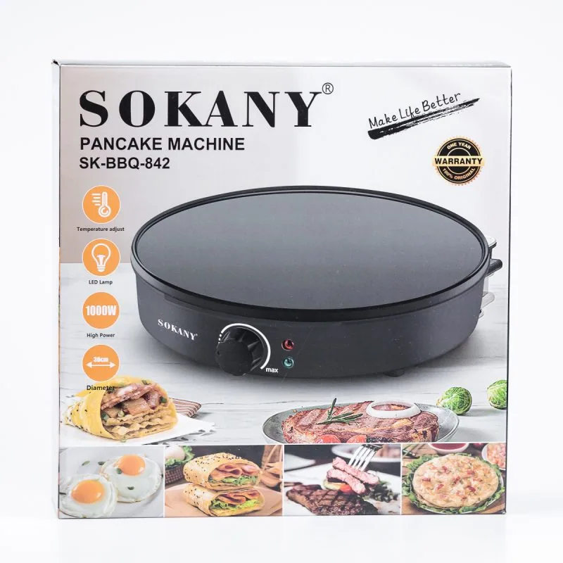 Зображення товару Вафельниця-млинниця Sokany SK-BBQ-8423