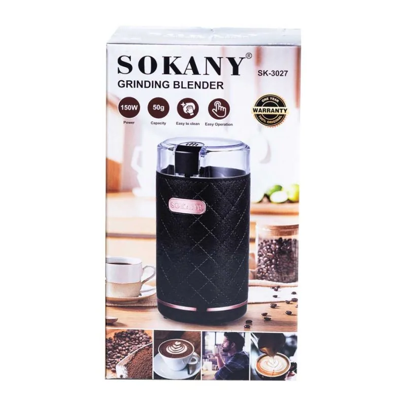 Зображення товару Кавомолка Sokany SG-3027B1