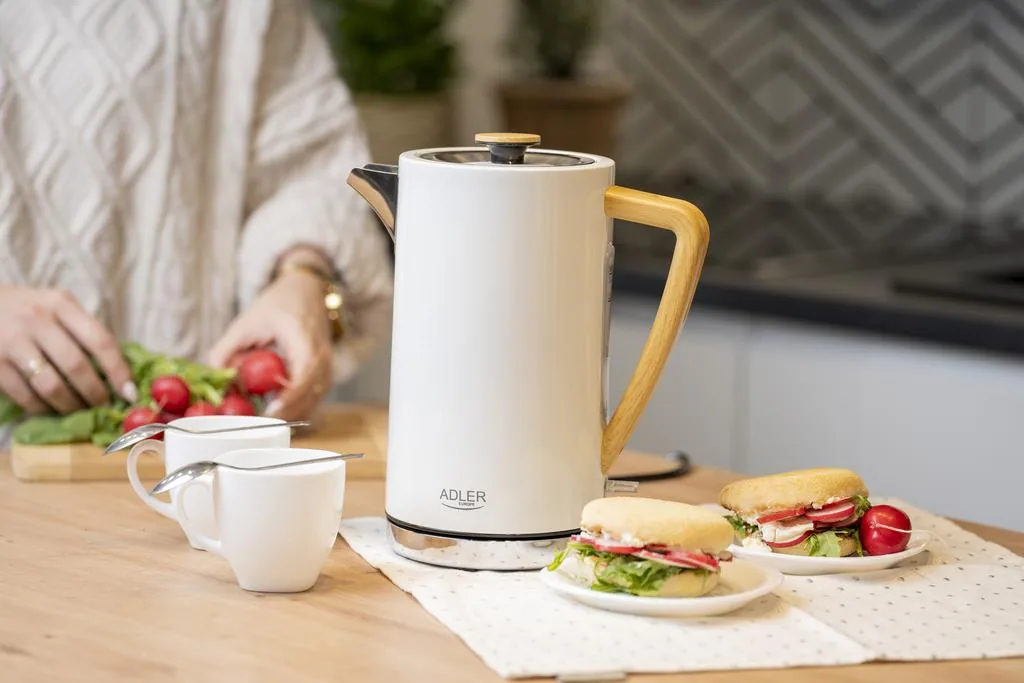 Зображення товару Чайник пластик Adler AD-1347 white1