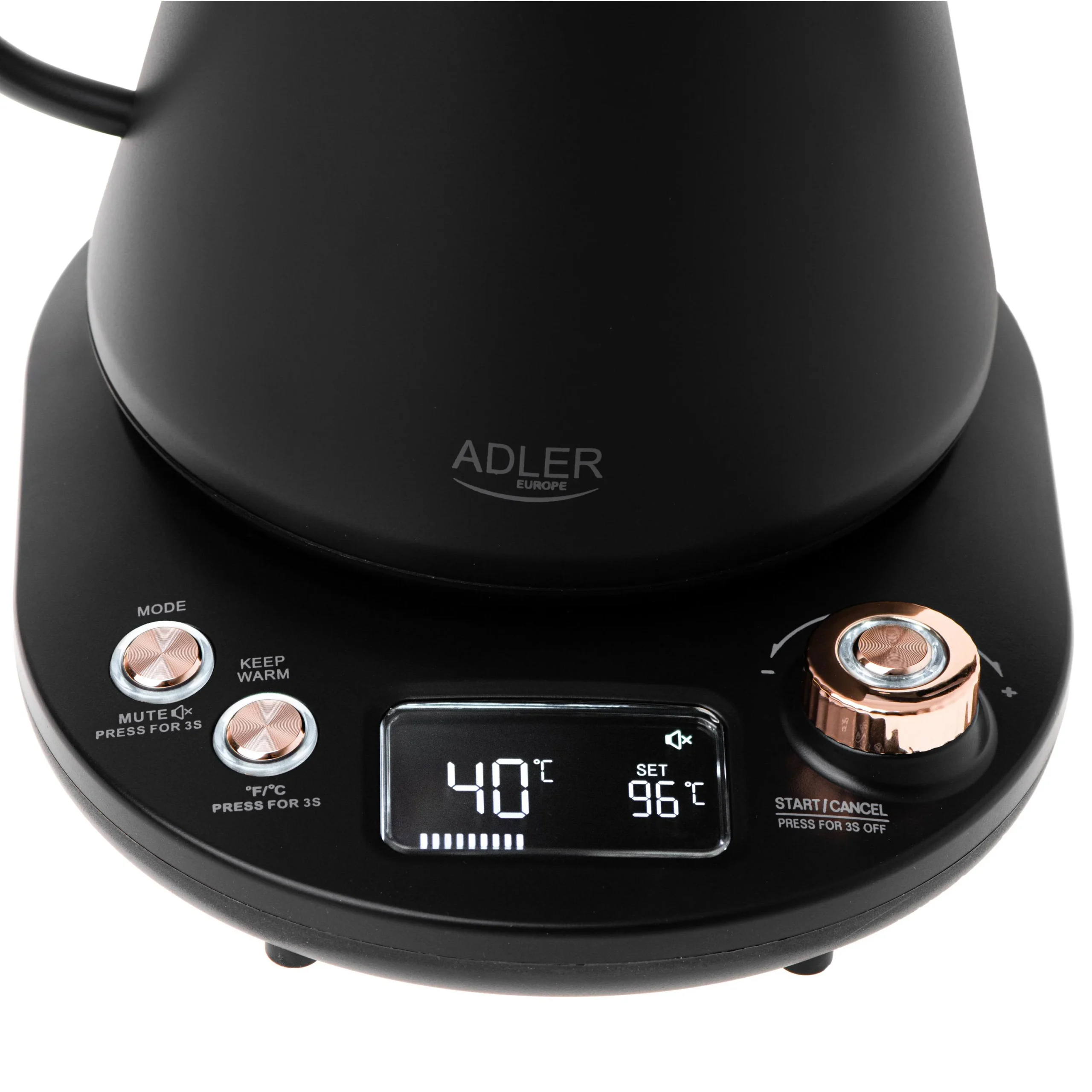 Зображення товару Чайник метал Adler AD-1349 Black2