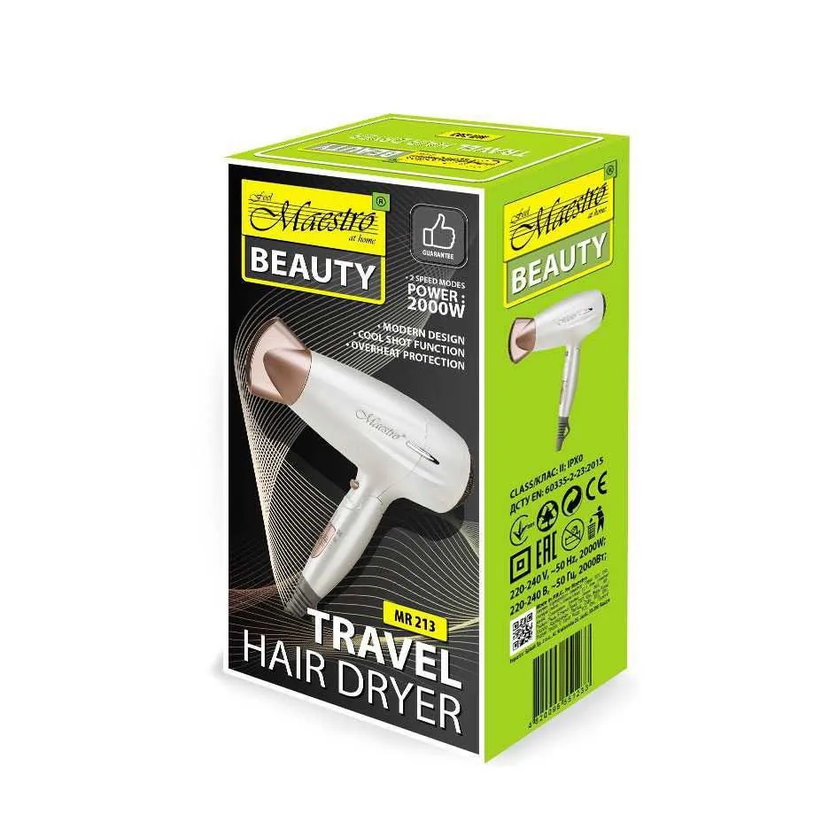 Зображення товару Фен Maestro MR-2131