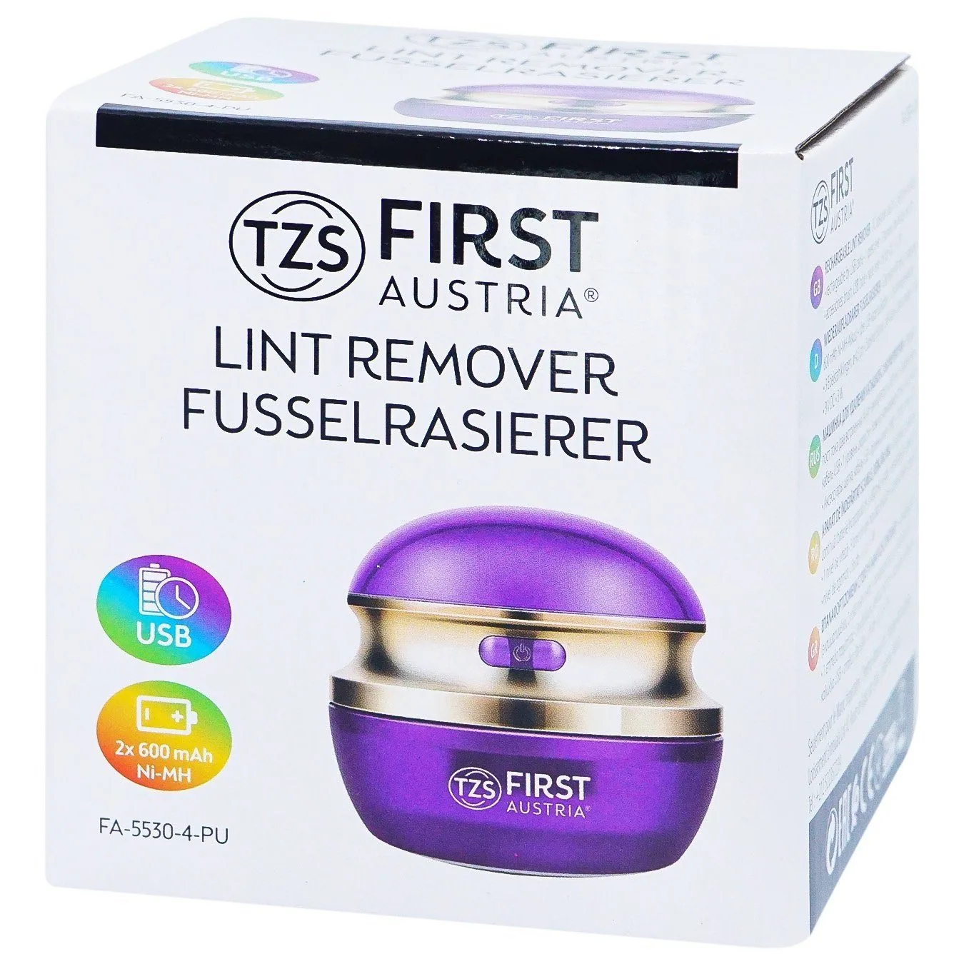 Зображення товару Машинка для чистки одягу First FA-5530-4-PU1