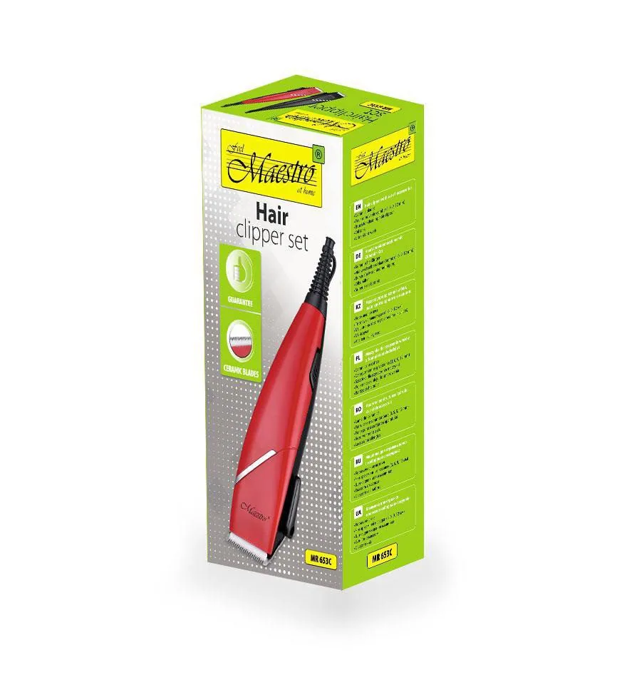Зображення товару Машинка для стрижки Maestro MR-653C1