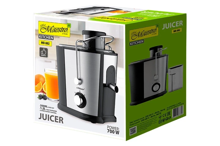 Зображення товару Соковижималка центробіжна Maestro MR-8022