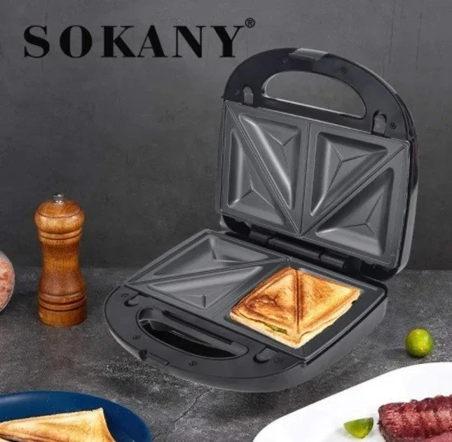 Зображення товару Сендвічниця-мультимейкер 6в1 Sokany ЅK-908В10