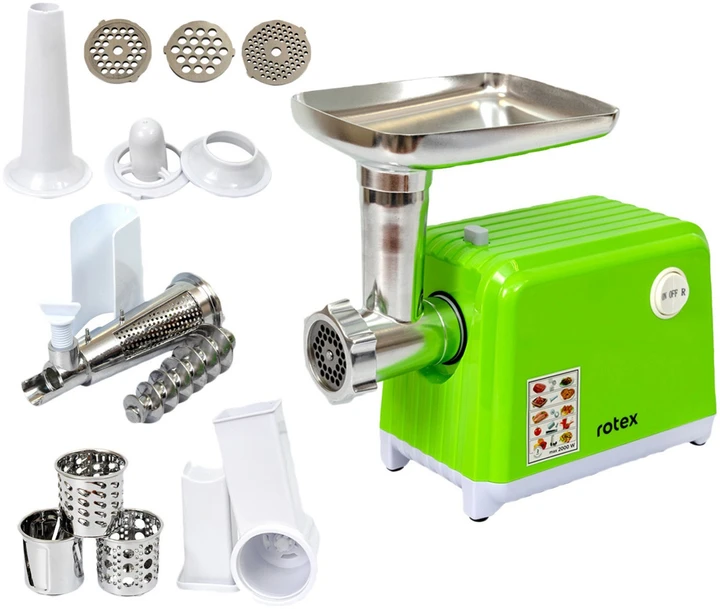Зображення товару Мясорубка Rotex RMG202-G Vega1