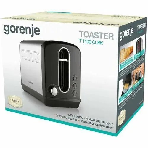 Зображення товару Тостер Gorenje T 1100 CLBK1